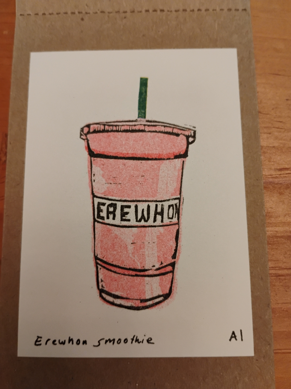 Erewehon Smoothie Cup Mini Print-